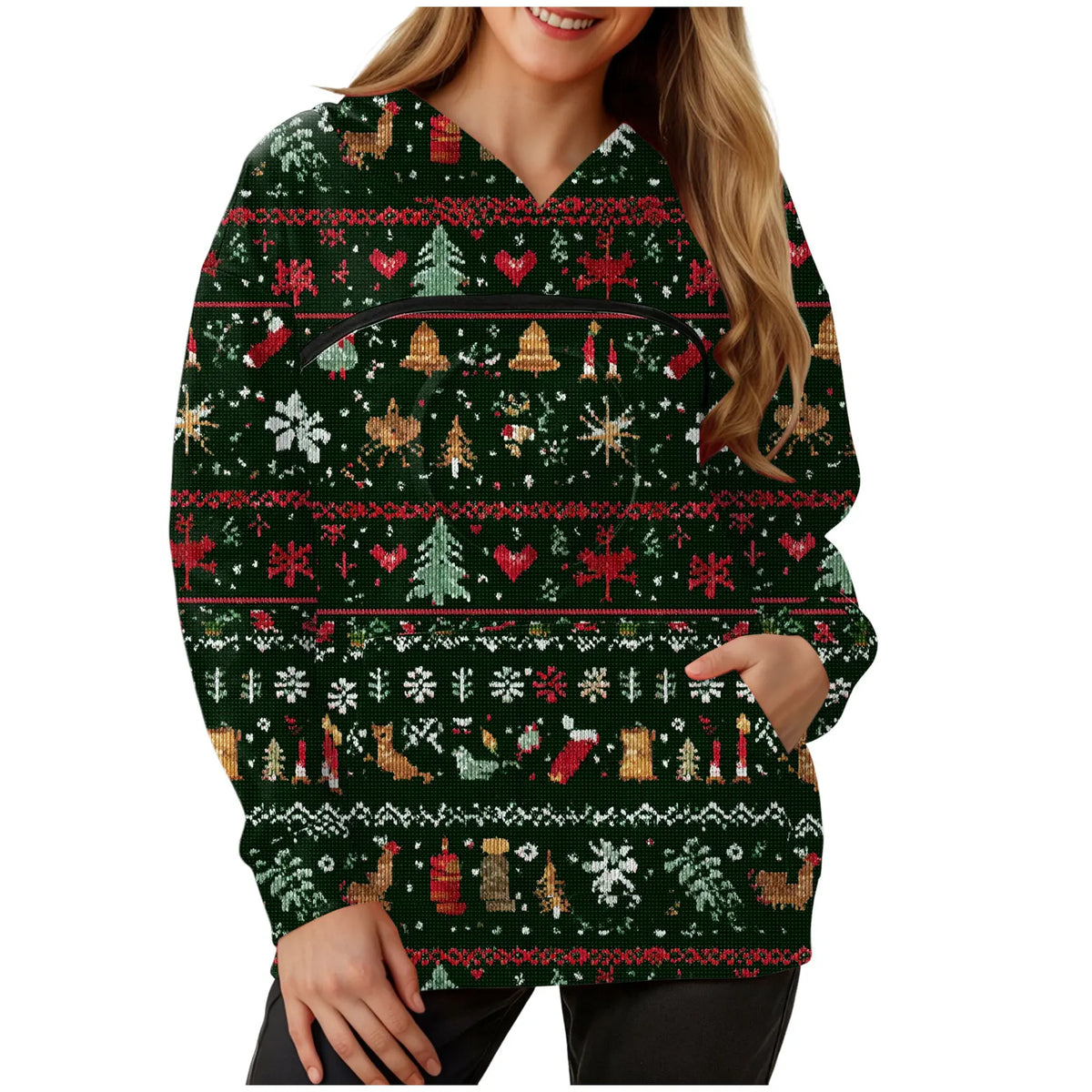 The Holiday Pouch Hoodie