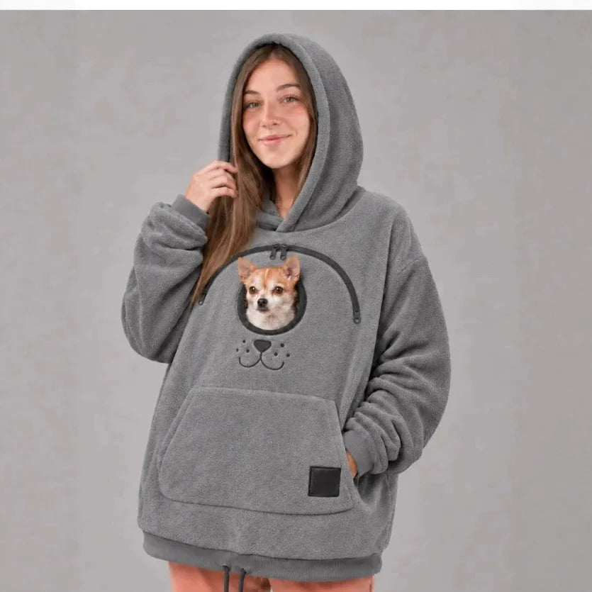 The Teddy Sherpa Pouch Hoodie