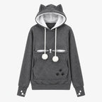 The Kitty Ears Pouch Hoodie