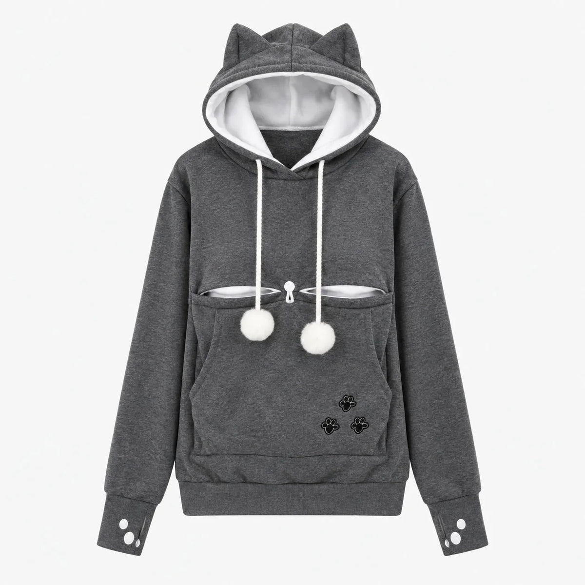 The Kitty Ears Pouch Hoodie