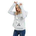The Kitty Ears Pouch Hoodie