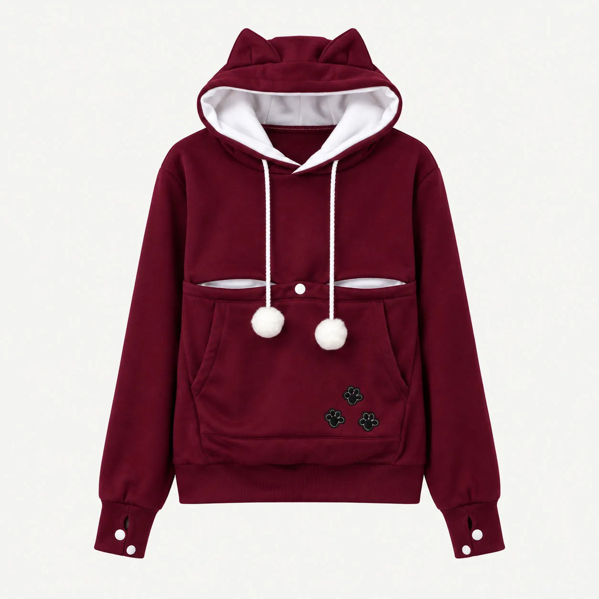 The Kitty Ears Pouch Hoodie