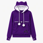 The Kitty Ears Pouch Hoodie