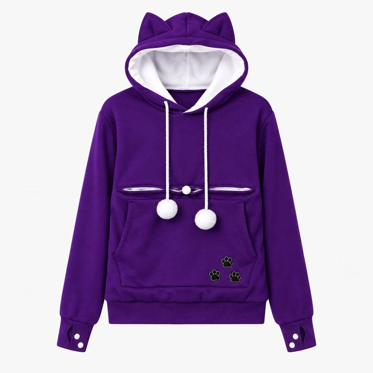 The Kitty Ears Pouch Hoodie