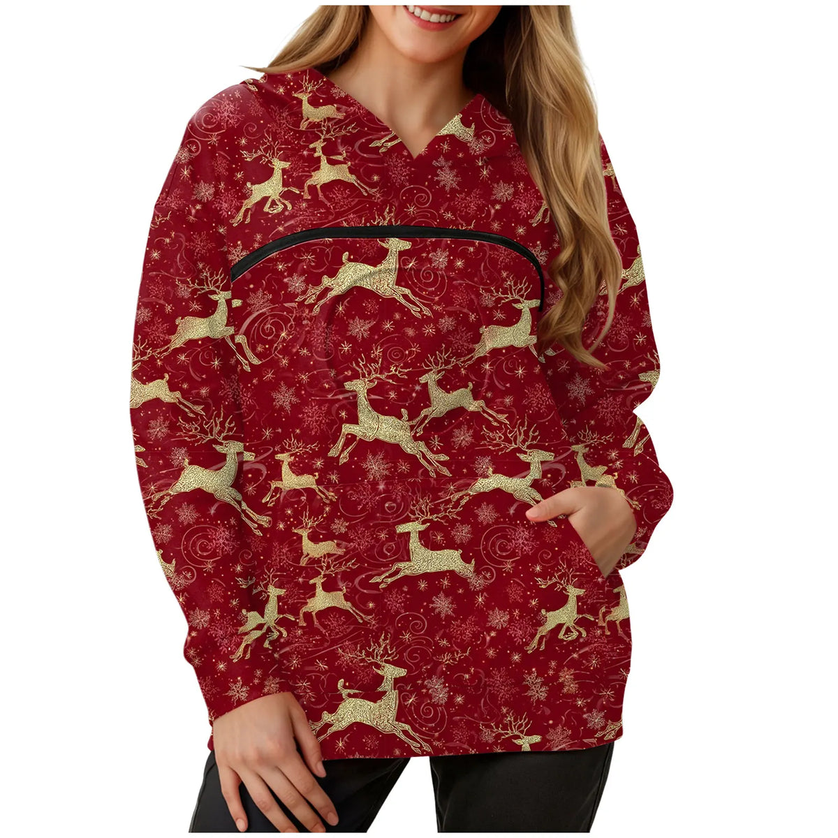 The Holiday Pouch Hoodie