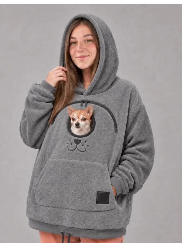 The Teddy Sherpa Pouch Hoodie